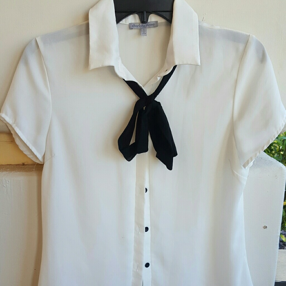 White button up
